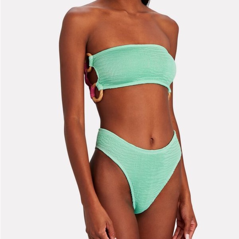 Cleonie Rainbow Cheeky Bikini Set